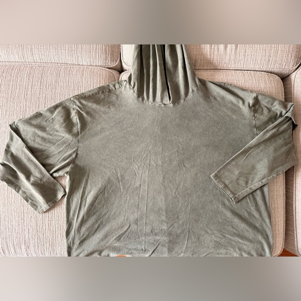Olive Green Hoodie Lounge Set - Relaxed Fit